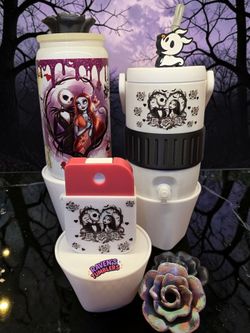 Tumblers  nightmare before Cristmas