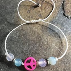 White Handmade Bracelet 