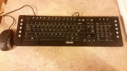 ASUS keyboard and mouse