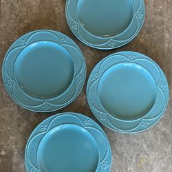 Princess House Marbella Aqua Plates