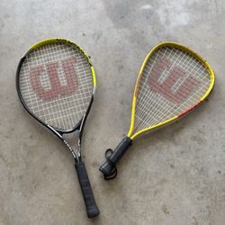 2 Tennis Racquets 