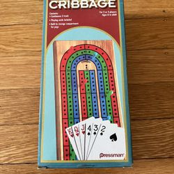 Solid Wood Cribbage