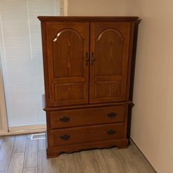 Tall Wood Wardrobe Dresser