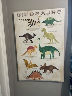 Dinosaur decorations for little kids bedroom/bathroom