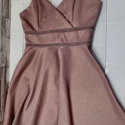 Sparkly Rosewood Dress $25