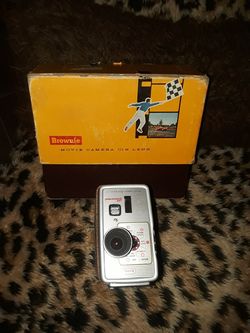 Brownie movie camera 1.9 lens. Made by Kodak