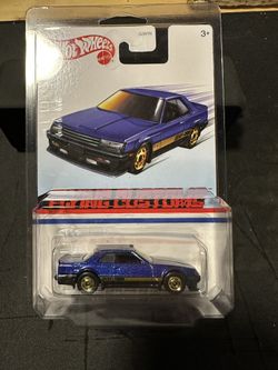 Hot Wheels Nissan Skyline RS (KDR30) Blue Flying Customs