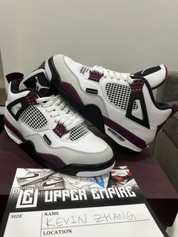 Jordan 4 Retro PSG Paris Saint-Germain size 8.5M