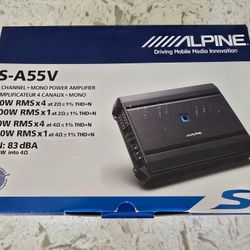 Alpine S-Series 5-channel car amplifier