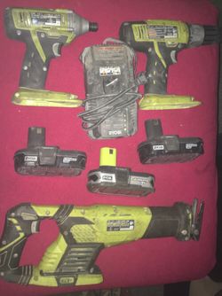 RYOBI Drills and Saw