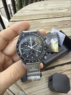 Omega Swatch Mercury Moonswatch Like new REAL