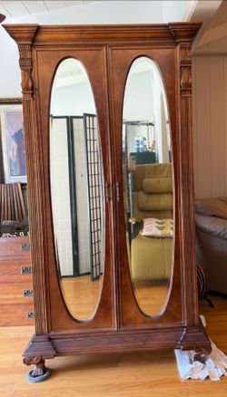90s Vintage Pulaski Armoire