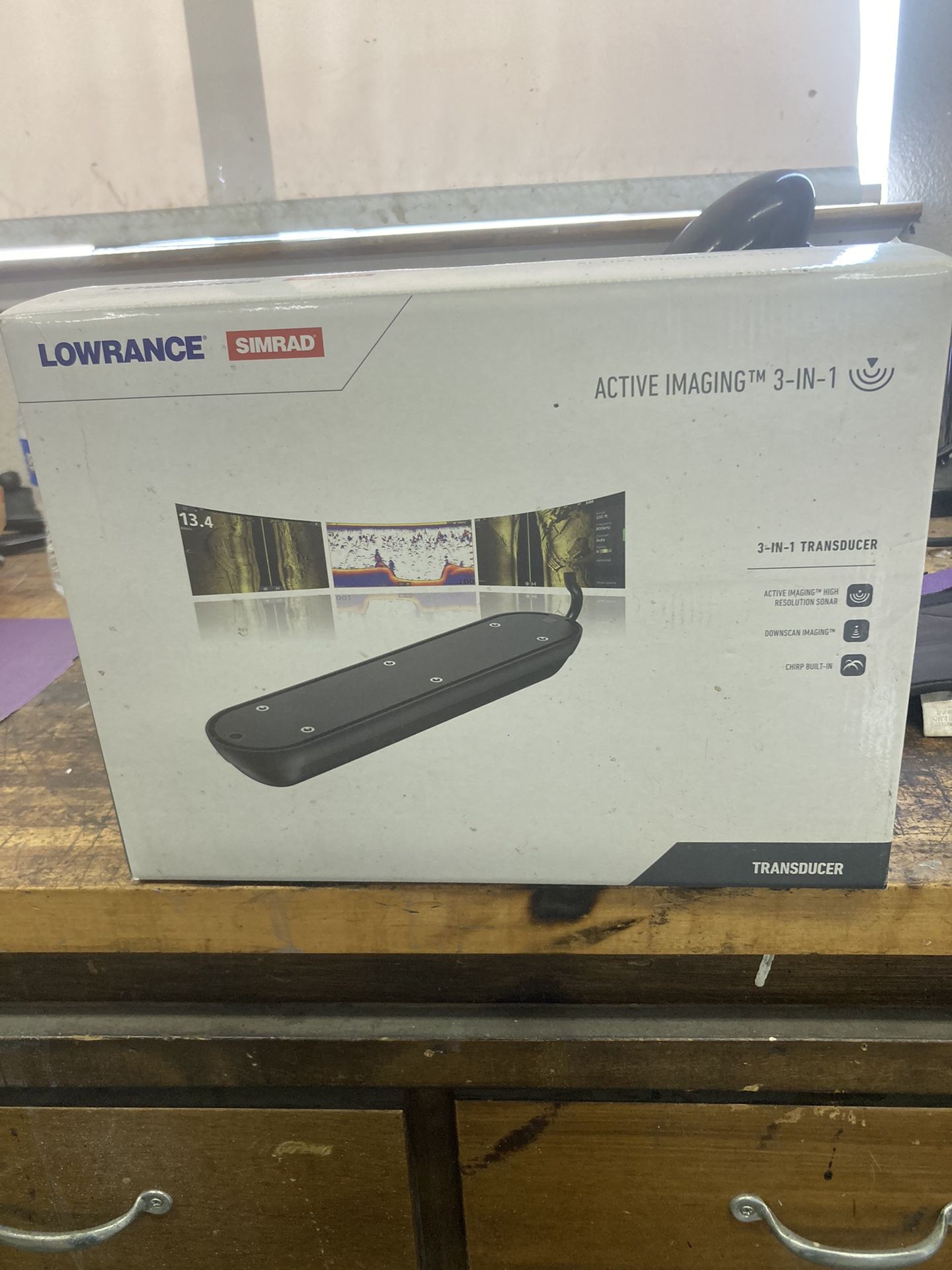 Lowrance 3 In 1 Transducer 