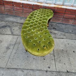 Green Vintage Bench 