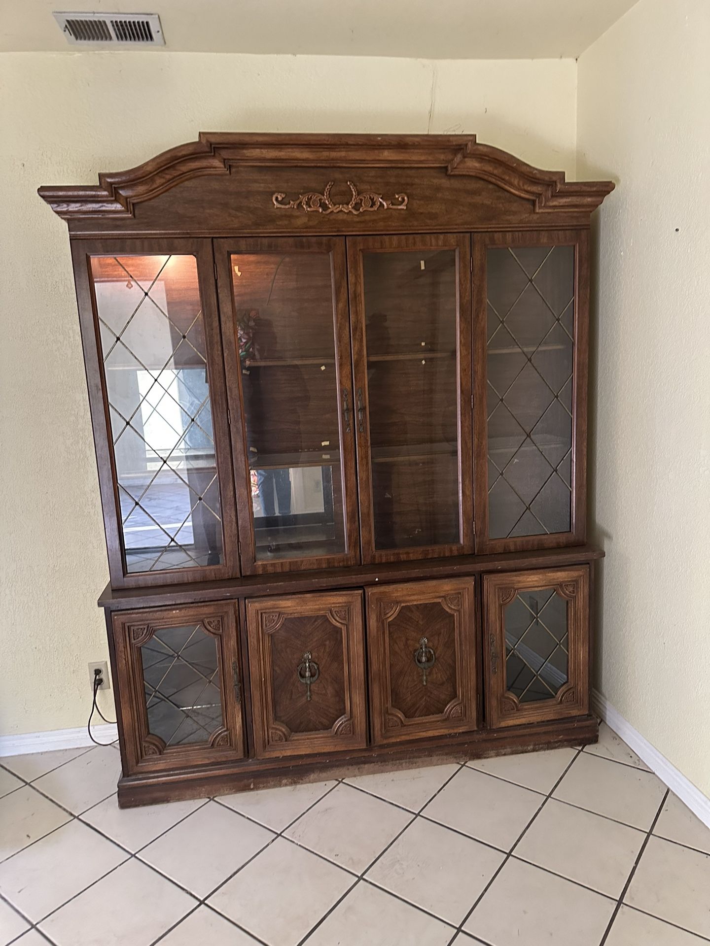 Antique Display Cabinet 