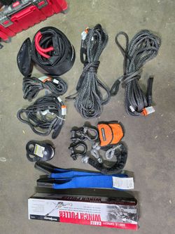 WARN Synthetic Recovery Ropes + Othes