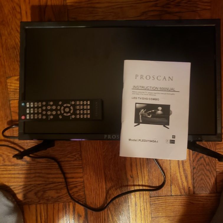 Proscan 19inch TV with Build In DVD player