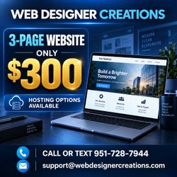 3-page Website