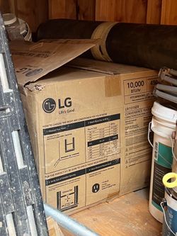 LG-450 sq ft 10,000 BTU energy saver  window air conditioner