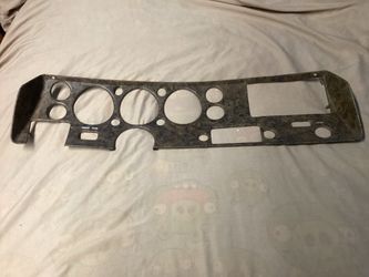 1970-72 Chevy Chevelle Monte Carlo Wood Grain Dash Trim Bezel Surround