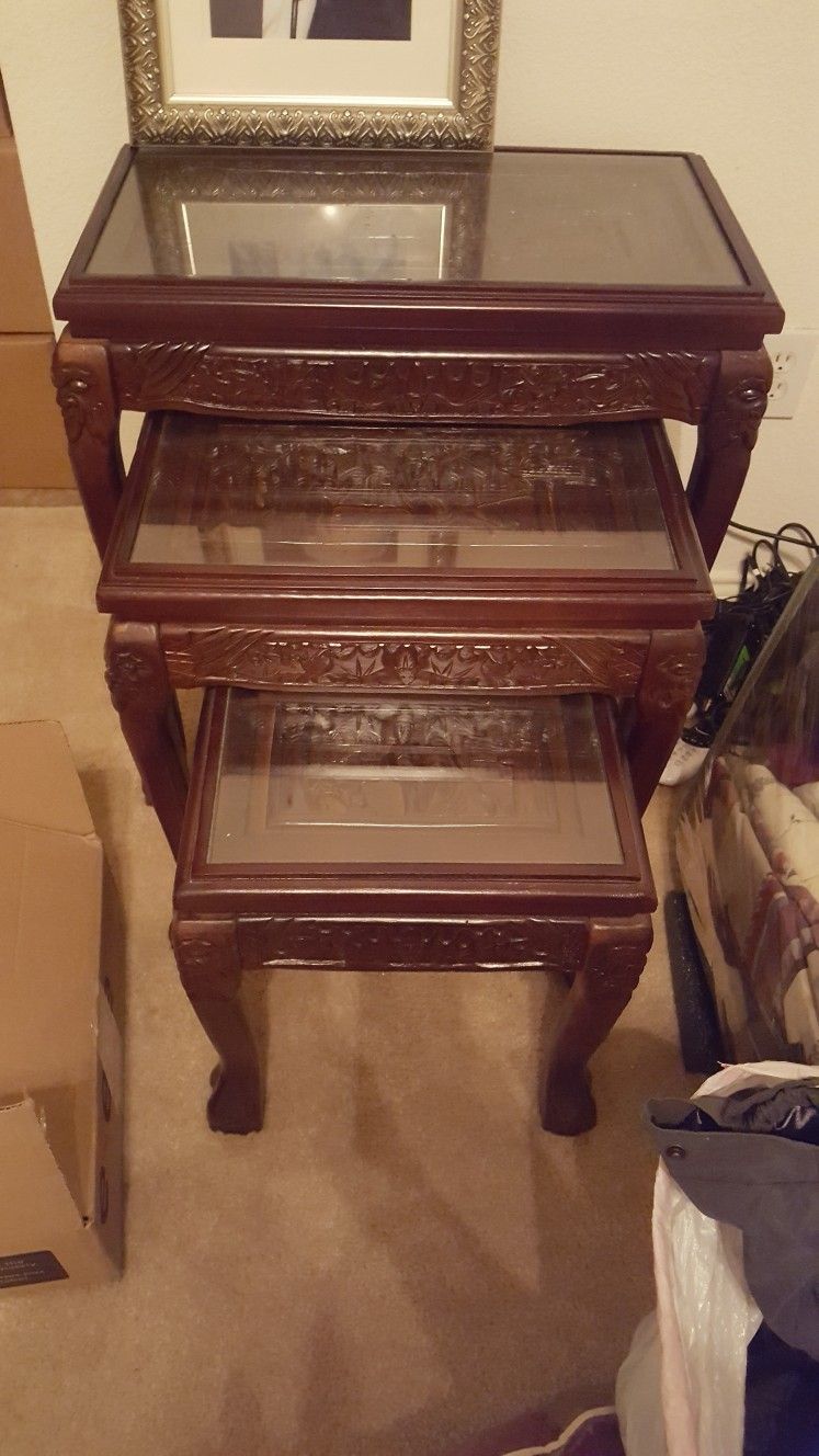 Vintage Nesting Tables 
