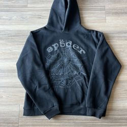 All Black Spider Hoodie