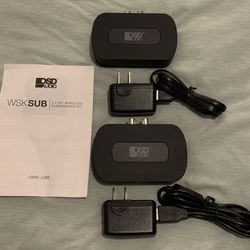 Wireless Subwoofer Kit Transmitter and Receiver