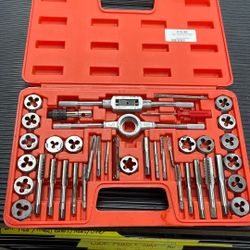 40 Pc Tap And Die Set 