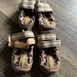 Cheetah Print Dog Shoes 