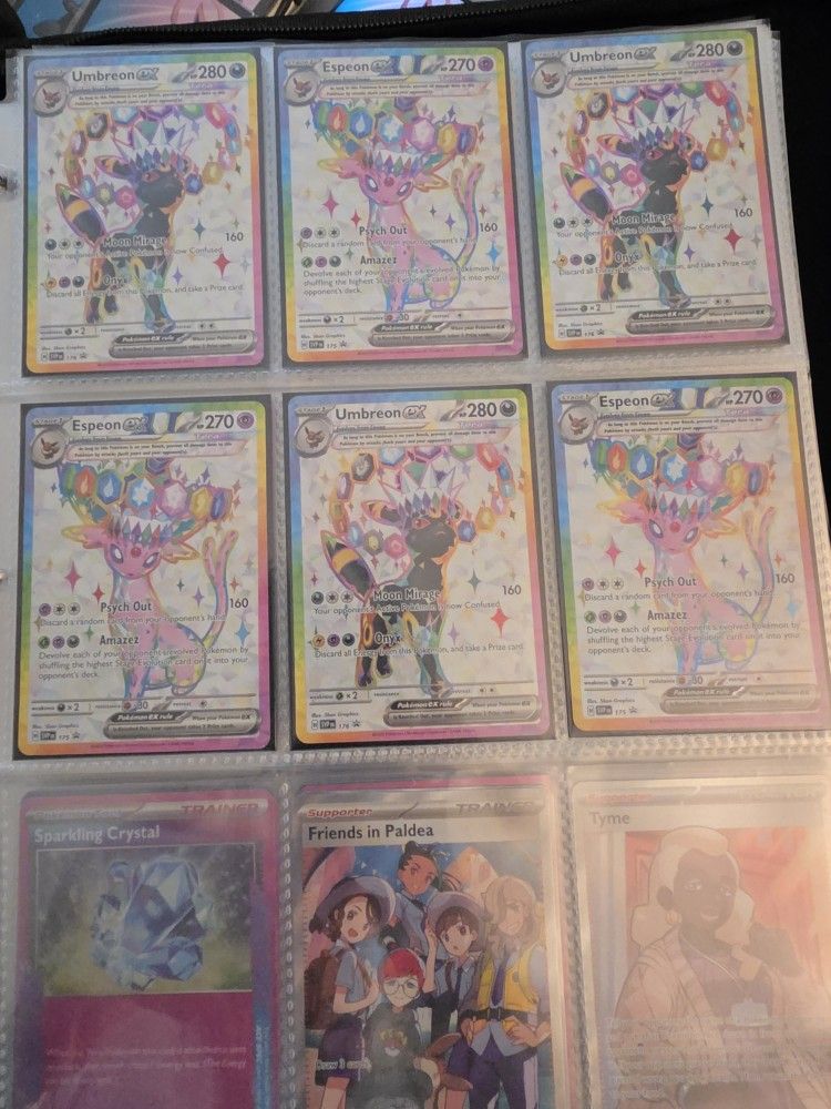 Umbreon And Espeon Pokemon Cards