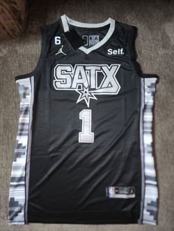 New San Antonio Spurs Men's Nike Victor Wembanyama Statement Edition Swingman Jersey