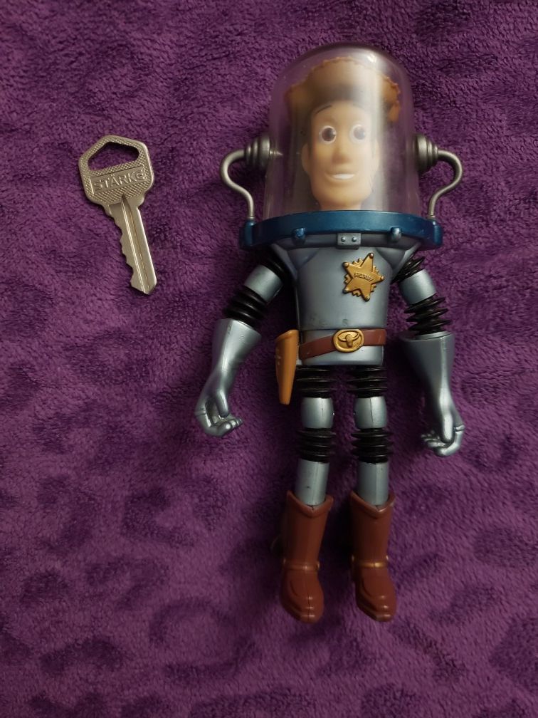 TOY STORY 1998 SPACE SHERIFF WOODY ACTION FIGURE