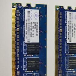 Brand New Nanya 512mb Pc2-4200 SDRAM