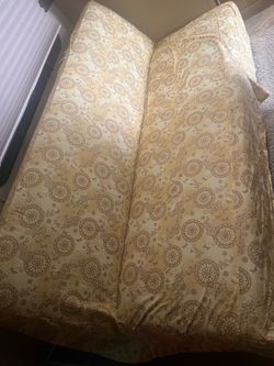sofa, chase, and bed adjustable $60
