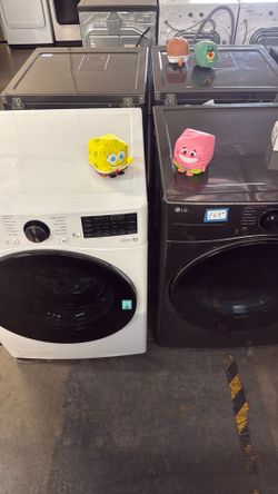 LG Front Load Washer + Gas Dryer — Open Box Explained — $1,200