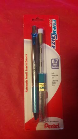 PENTEL. Mechanical Pencil w/ leads and erasers. $6