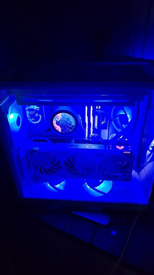 Full high-end Gaming PC:9800X3D, X870E,64GB,5080 GB 16, Liquid Cooler,(Gen4)3TB,1200W