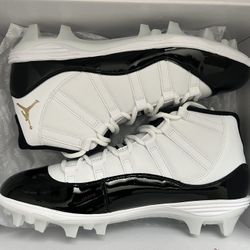 Jordan 11 Mid TD Cleat Sz 12