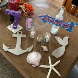 Mermaid Theme Birthday Decor