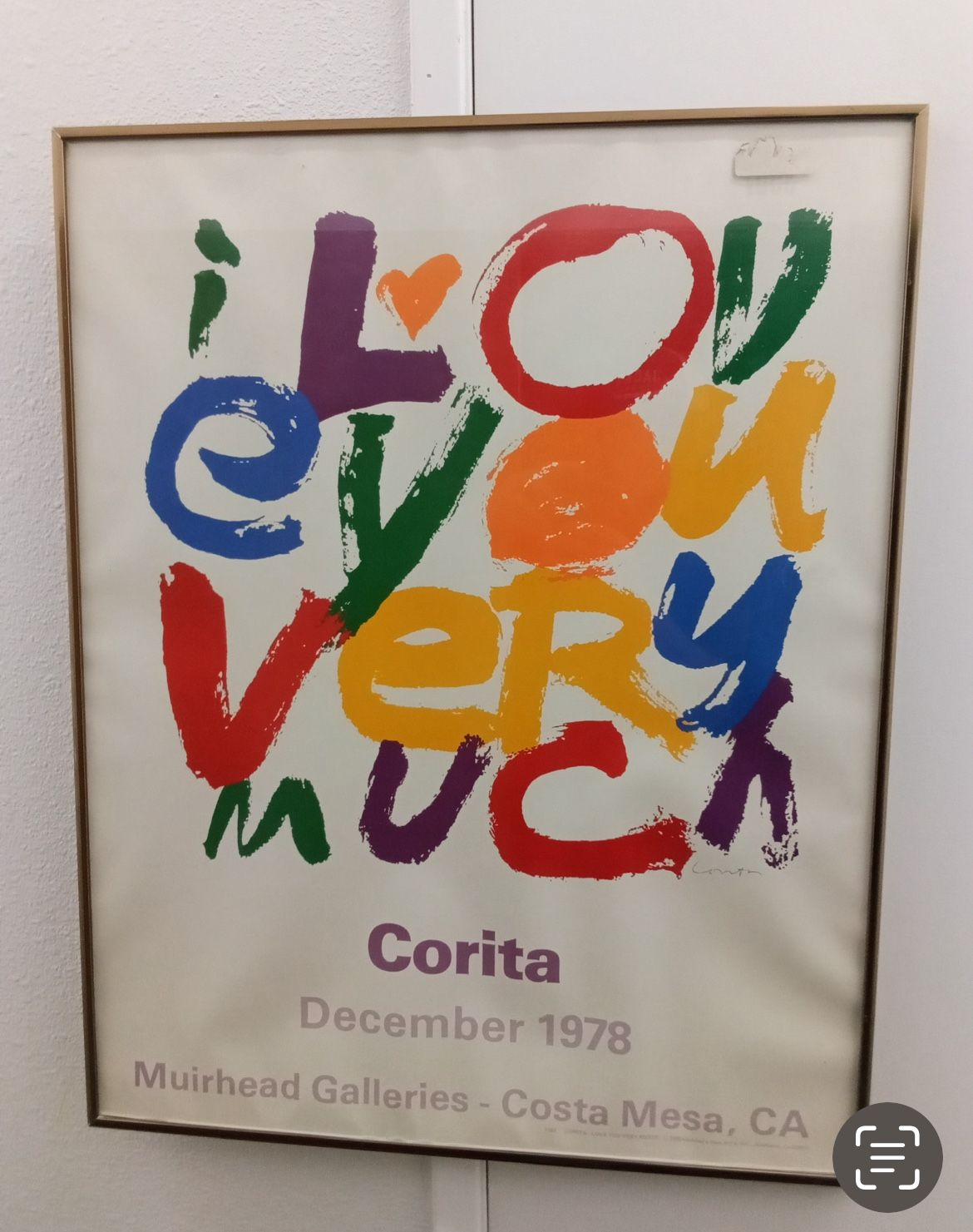 RARE Muirhead Galleries exhibition poster
