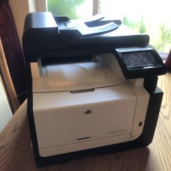 Laser Jet Pro CM1415fnw Color 3 In 1 Printer Copy Fax