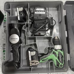 Hitachi 18V Cordless Power Tool Combo Kit