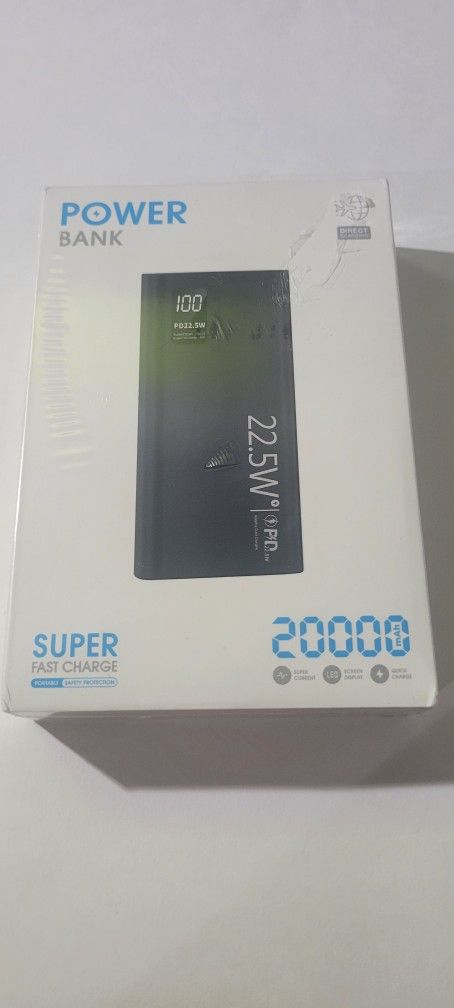 BRAND NEW POWER BANK SUPER FAST CHARGE 20000 MAH