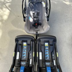 Nuna Pottery barn Car seat With 2 Bases