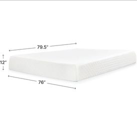 King mattress 12"