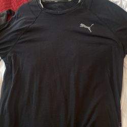 Puma Short Sleeve Workout Shirt 