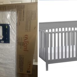 Baby Crib And Mattress