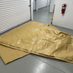 20' x 24' Tan Extra Heavy-Duty 12 Mil Multipurpose Polyethylene Tarp