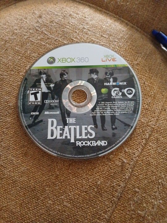 Beatles Rockband For Xbox 360