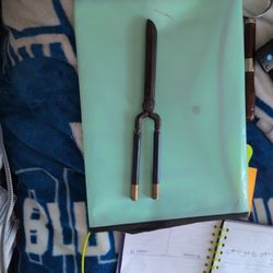 Vintage Metal Curling Iron That You Heat Up Over A Hot Stove